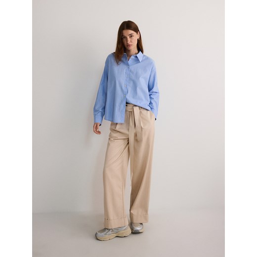 Reserved - Koszula oversize - niebieski Reserved XS wyprzedaż Reserved