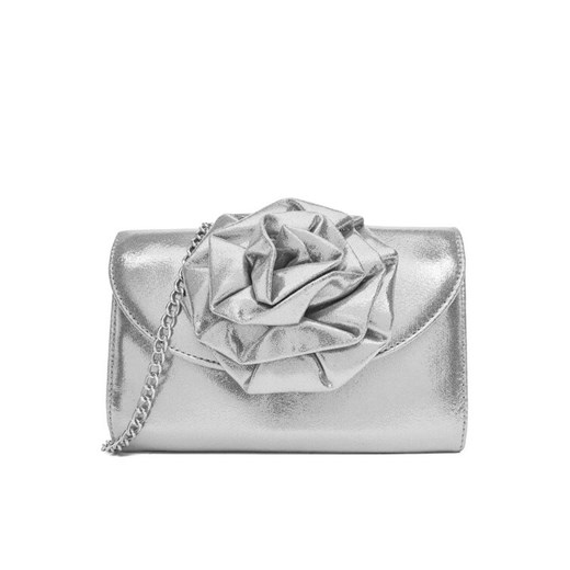 JENNY Torebka CEO-JNY-M-025-08 Srebrny ze sklepu MODIVO w kategorii Kopertówki - zdjęcie 188005556