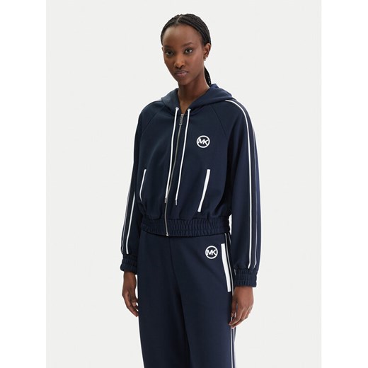 MICHAEL Michael Kors Bluza MR651X2K8N Granatowy Regular Fit ze sklepu MODIVO w kategorii Bluzy damskie - zdjęcie 188005619