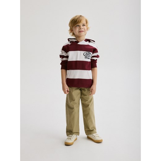 Reserved - Bluza z haftem - czerwony ze sklepu Reserved w kategorii Bluzy chłopięce - zdjęcie 188006687