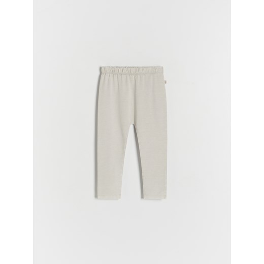 Reserved - Legginsy z efektem sprania - jasnoszary ze sklepu Reserved w kategorii Spodnie i półśpiochy - zdjęcie 188006846