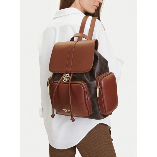 Nine West Plecak CEO-NEVADA-LDA8272 Brązowy ze sklepu MODIVO w kategorii Plecaki - zdjęcie 188007727