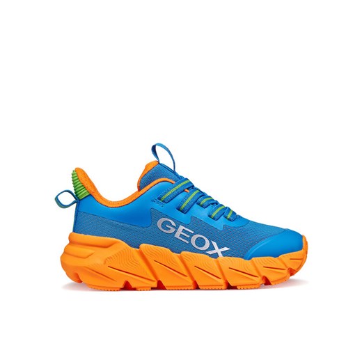 Sneakersy Geox J Flexyper Fast Boy J46N1A 0149J C0573 D Niebieski ze sklepu eobuwie.pl w kategorii Buty sportowe dziecięce - zdjęcie 188011807