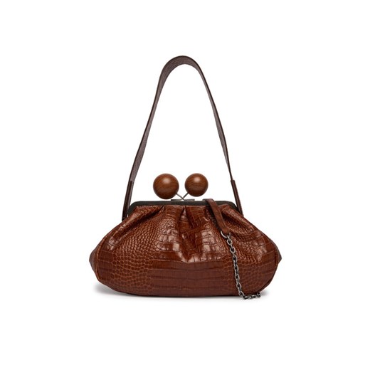 Weekend Max Mara Torebka 2615511194600 Brązowy ze sklepu MODIVO w kategorii Listonoszki - zdjęcie 188013096