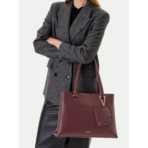 Lasocki Torebka C-LSK-M-009-08 Bordowy ze sklepu MODIVO w kategorii Torebki damskie - zdjęcie 188013457
