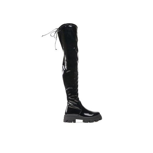 DeeZee Muszkieterki H2701-01 Czarny ze sklepu MODIVO w kategorii Kozaki damskie - zdjęcie 188013498