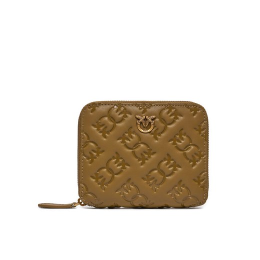 PINKO Portfel Taylor Zip Around AI 24-25 PCPL 100249 A1YB Brązowy ze sklepu MODIVO w kategorii Portfele damskie - zdjęcie 188015367