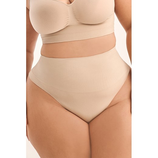 Gabriella String Shapewear S123 wysokie stringi modelujące natural ze sklepu kontri.pl w kategorii Bielizna wyszczuplająca - zdjęcie 188016257