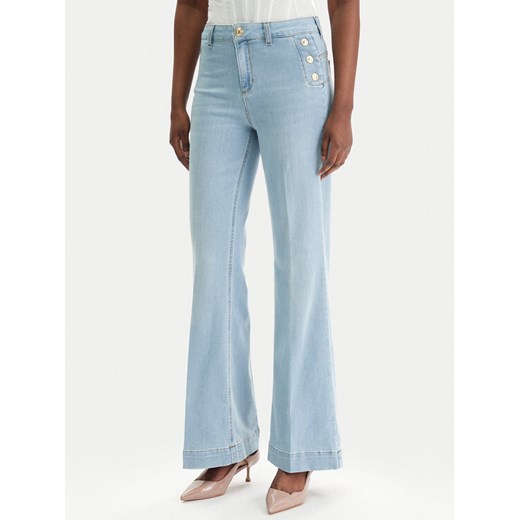 Liu Jo Jeansy UA6162 D0275 Niebieski Flared Leg ze sklepu MODIVO w kategorii Jeansy damskie - zdjęcie 188018906
