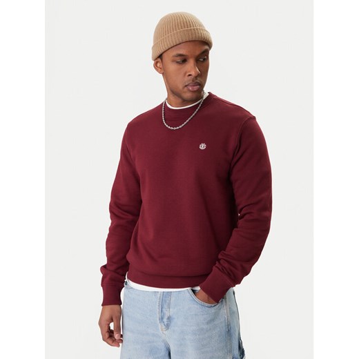 Element Bluza ELYFT00197 Bordowy Regular Fit ze sklepu MODIVO w kategorii Bluzy męskie - zdjęcie 188018907