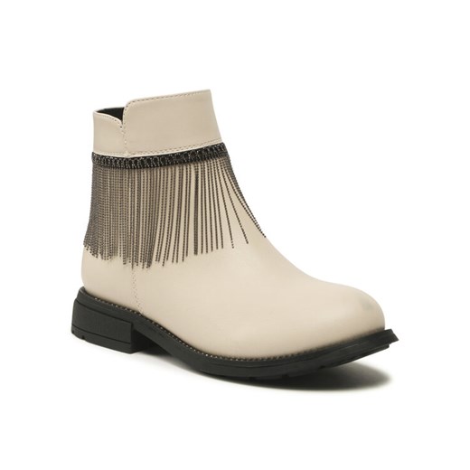 Nelli Blu Trzewiki CS2920-32 Beżowy ze sklepu MODIVO w kategorii Buty zimowe dziecięce - zdjęcie 188018927