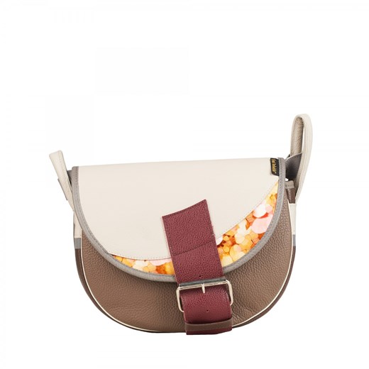 brązowa damska torebka listonoszka skórzana na ramię Freshman Mini ze sklepu Słoń Torbalski w kategorii Listonoszki - zdjęcie 188019347