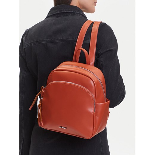 JENNY Plecak C-JNY-M-008-08 Brązowy ze sklepu MODIVO w kategorii Plecaki - zdjęcie 188027725