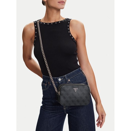 Guess Torebka Noelle II HWBG96 72140 Szary ze sklepu MODIVO w kategorii Kopertówki - zdjęcie 188030145