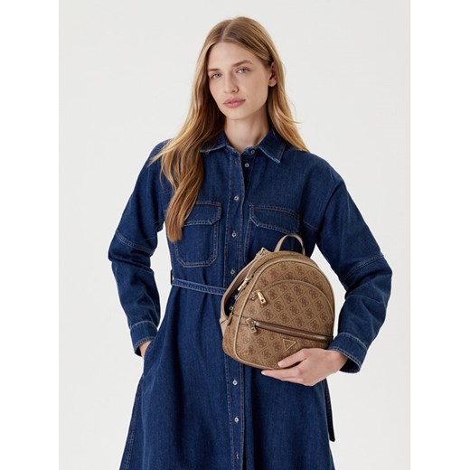 Guess Plecak Manhattan II HWSG71 18320 Brązowy ze sklepu MODIVO w kategorii Plecaki - zdjęcie 188030199