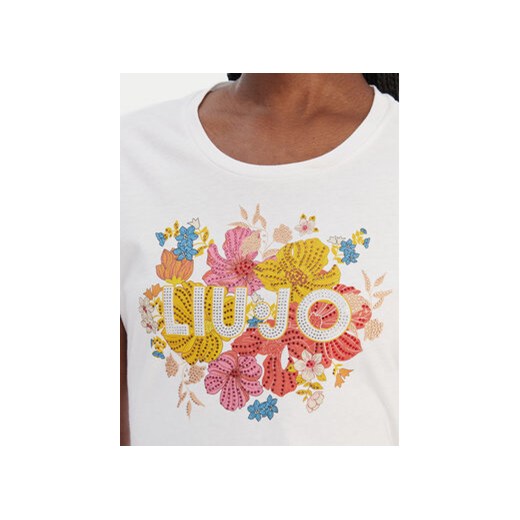 Liu Jo T-Shirt WA6493 JS923 Biały Regular Fit Liu Jo M MODIVO