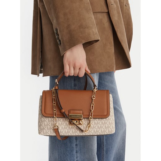 Torebka MICHAEL Michael Kors 30F5G2RS2B Écru ze sklepu eobuwie.pl w kategorii Torebki damskie - zdjęcie 188031967