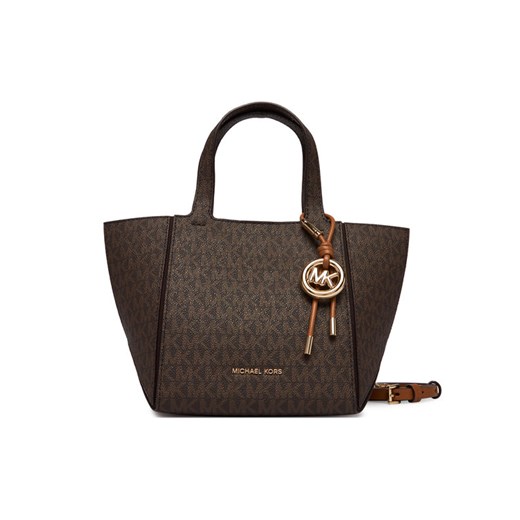 Torebka MICHAEL Michael Kors 30R6G9JT9B Brązowy ze sklepu eobuwie.pl w kategorii Torby Shopper bag - zdjęcie 188033356