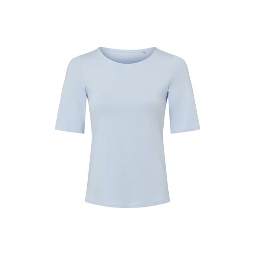 Franco Callegari Koszulka damska Kobiety Bawełna jasnoniebieski jednolity ze sklepu vangraaf w kategorii Bluzki damskie - zdjęcie 188035808