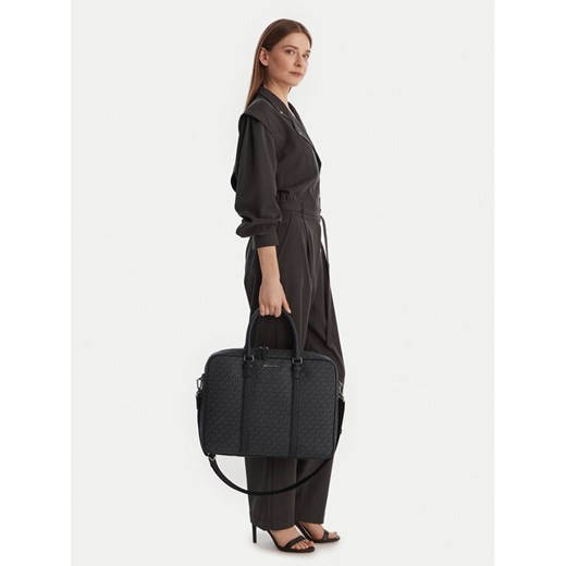 Torba na laptopa MICHAEL Michael Kors 33F5LHDA6B Czarny ze sklepu eobuwie.pl w kategorii Torby na laptopa - zdjęcie 188036918