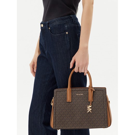 Torebka MICHAEL Michael Kors Laila 30R5G9IS6B Brązowy Michael Michael Kors OS eobuwie.pl