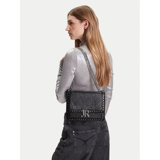 Torebka John Richmond RWP25492BO Czarny ze sklepu eobuwie.pl w kategorii Kopertówki - zdjęcie 188038707