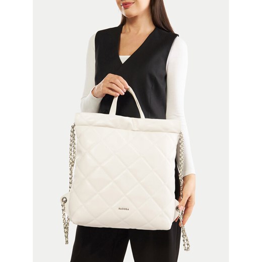 Badura Torebka JH5021-BR Écru ze sklepu MODIVO w kategorii Torebki damskie - zdjęcie 188038997