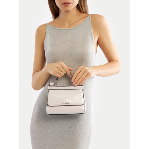 Eva Minge Torebka ACACJA-CS0377-P Biały ze sklepu MODIVO w kategorii Torebki damskie - zdjęcie 188039048