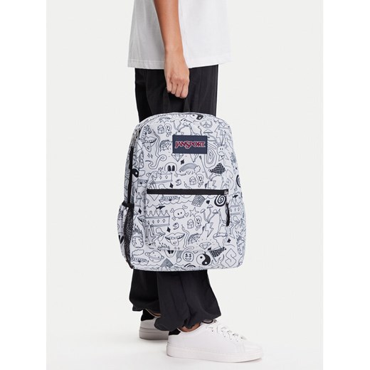 Plecak JanSport Cross Town EK0A5BAI8O8 Biały ze sklepu eobuwie.pl w kategorii Plecaki - zdjęcie 188040587
