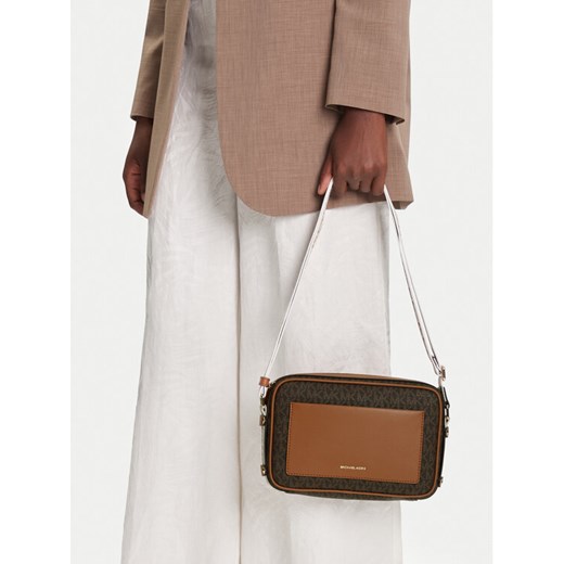 Torebka Michael Kors 32R5G5VC9B Brązowy ze sklepu eobuwie.pl w kategorii Listonoszki - zdjęcie 188040615