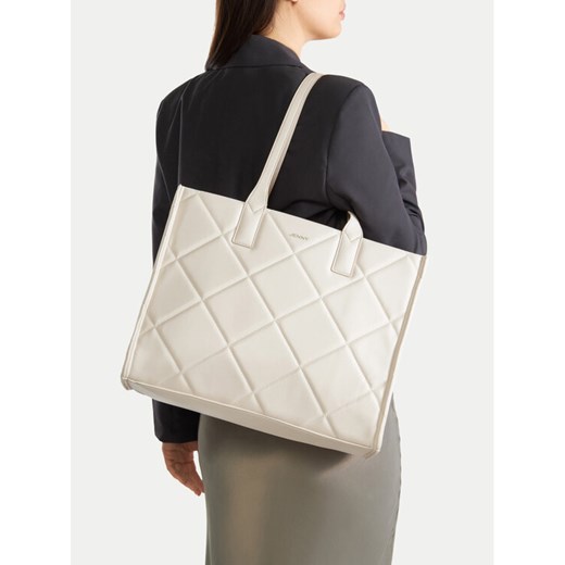 Torebka JENNY JNY-M-020-07 Écru ze sklepu eobuwie.pl w kategorii Torby Shopper bag - zdjęcie 188040659