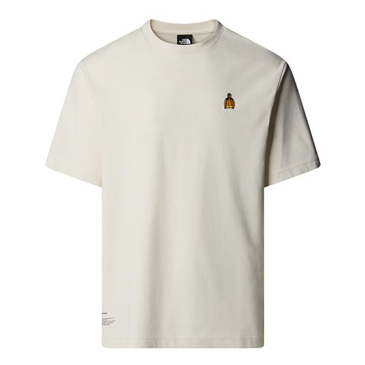 Koszulka męska The North Face Icon Mountain Jacket 0A8EU7QLI1 - biała ze sklepu streetstyle24.pl w kategorii T-shirty męskie - zdjęcie 188042925