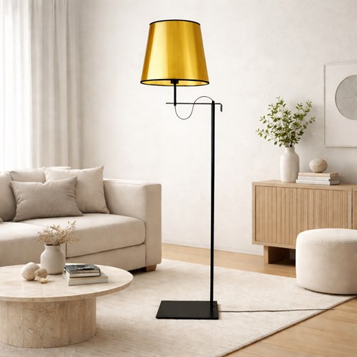 Lampa stojąca złota glamour BATA MIRROR ze sklepu Lysne w kategorii Lampy podłogowe - zdjęcie 188042965