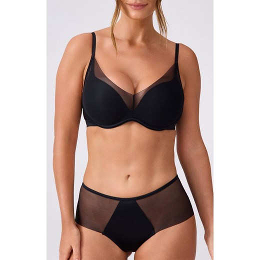 Biustonosz miękki soft bez fiszbin Zoe, Kolor czarny, Rozmiar 70B, Marilyn ze sklepu Intymna w kategorii Biustonosze - zdjęcie 188047489