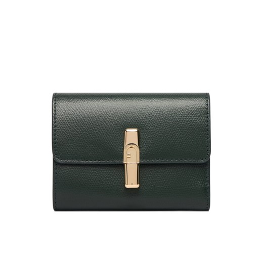 Portfel Furla Iride S Compact Wallet WP00564 ARE000 CN 4513S Zielony ze sklepu eobuwie.pl w kategorii Portfele damskie - zdjęcie 188050408