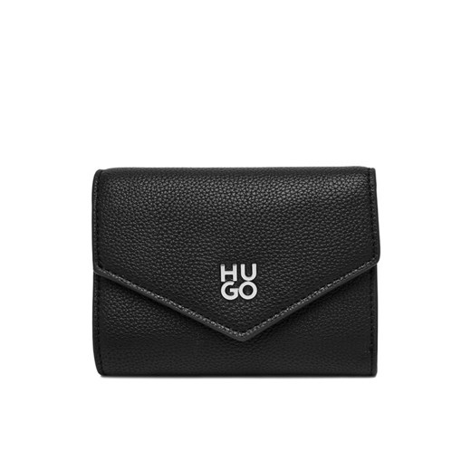 Portfel HUGO Chris 2.0 50547914 Czarny ze sklepu eobuwie.pl w kategorii Portfele damskie - zdjęcie 188050425