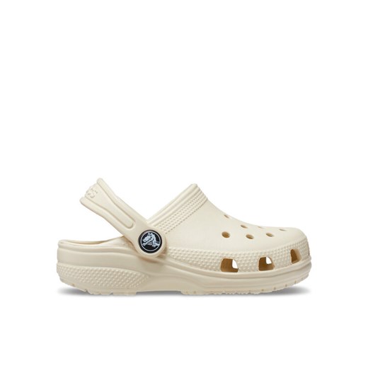 Klapki Crocs Classic Kids Clog T 206990 Beżowy ze sklepu eobuwie.pl w kategorii Klapki dziecięce - zdjęcie 188053287
