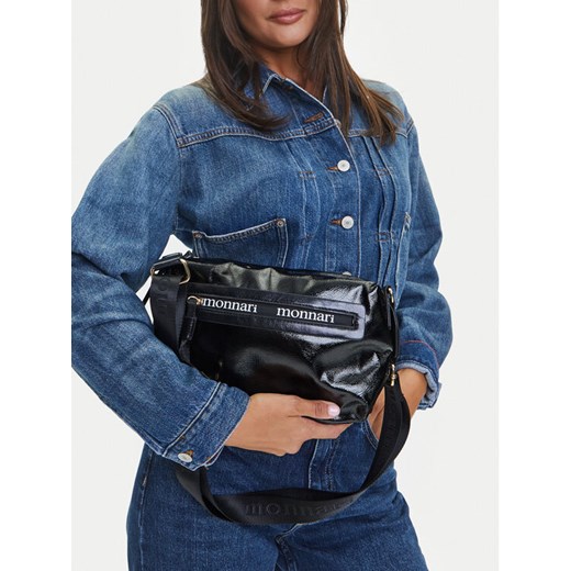 Monnari Torebka TORIMP0-24J-BAG4461-K020 Czarny ze sklepu MODIVO w kategorii Listonoszki - zdjęcie 188054258