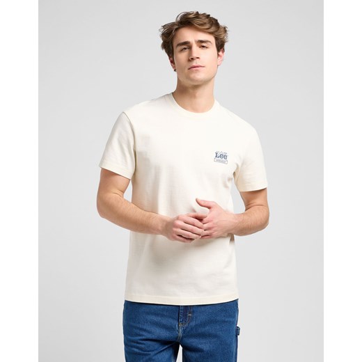 MESKA KOSZULKA LEE WW GRAPHIC TEE ECRU 112370482 ze sklepu YouNeedit.pl w kategorii T-shirty męskie - zdjęcie 188060225