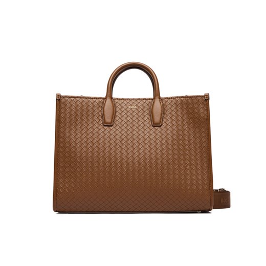 Torebka BOSS Anett New L 50557997 Brązowy ze sklepu eobuwie.pl w kategorii Torebki damskie - zdjęcie 188061819