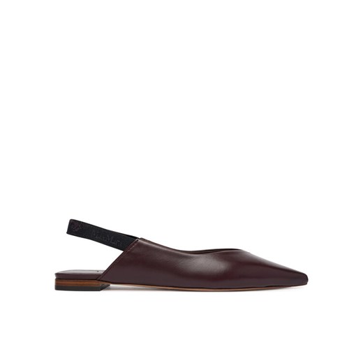 Max Mara Baleriny Mxacrea 2614521431600 Bordowy ze sklepu MODIVO w kategorii Balerinki - zdjęcie 188062127