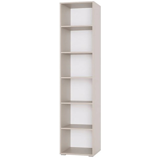 Wąski regał do salonu 40 cm kaszmir C7-R37 ze sklepu Edinos.pl w kategorii Regały i witryny - zdjęcie 188065548