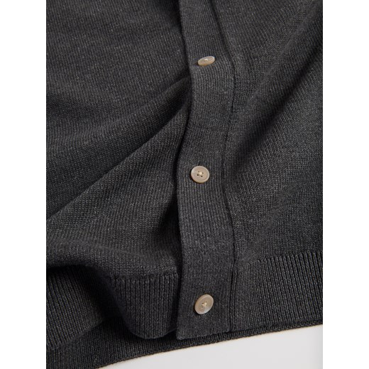 Reserved - Rozpinany kardigan - beżowy Reserved L Reserved