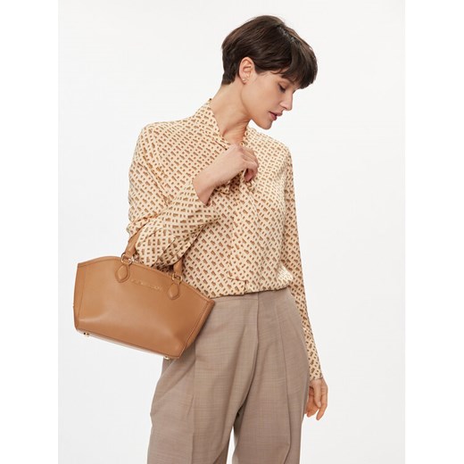 Torebka Silvian Heach RCP23051BO Brązowy ze sklepu eobuwie.pl w kategorii Kuferki - zdjęcie 188068105