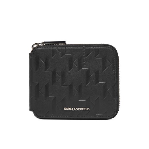 Portfel KARL LAGERFELD B1M32050 Czarny ze sklepu eobuwie.pl w kategorii Portfele męskie - zdjęcie 188068129