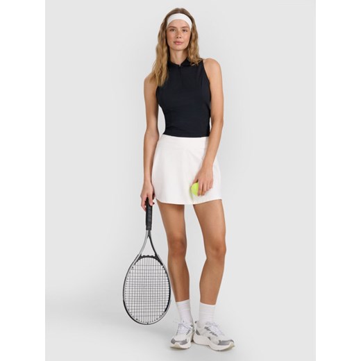 Damski top tenisowy 4F 4FRAW25TSLEF290 - czarny S Sportstylestory.com okazyjna cena