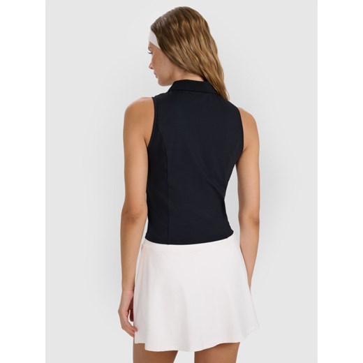 Damski top tenisowy 4F 4FRAW25TSLEF290 - czarny L okazja Sportstylestory.com