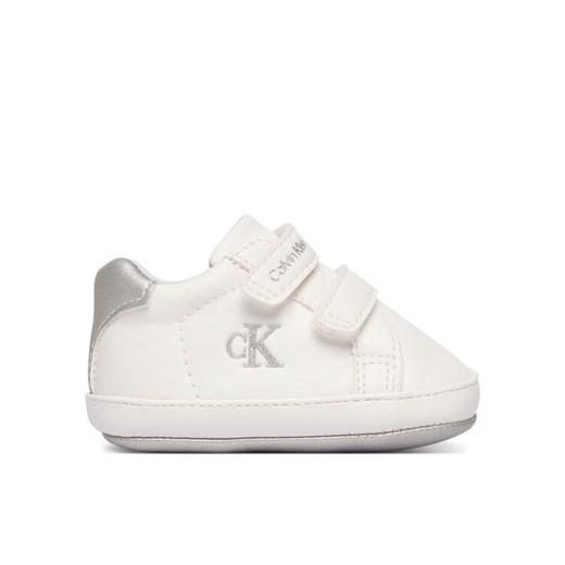 Calvin Klein Niechodki V0A9-83201-1582 Biały ze sklepu MODIVO w kategorii Buty sportowe dziecięce - zdjęcie 188070376