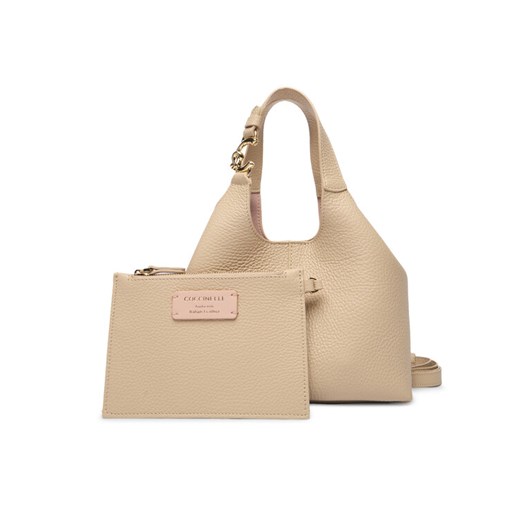 Torebka Coccinelle SHA Coccinelle C-Easy E1 SHA 58 01 01 Beżowy ze sklepu eobuwie.pl w kategorii Torebki damskie - zdjęcie 188071459