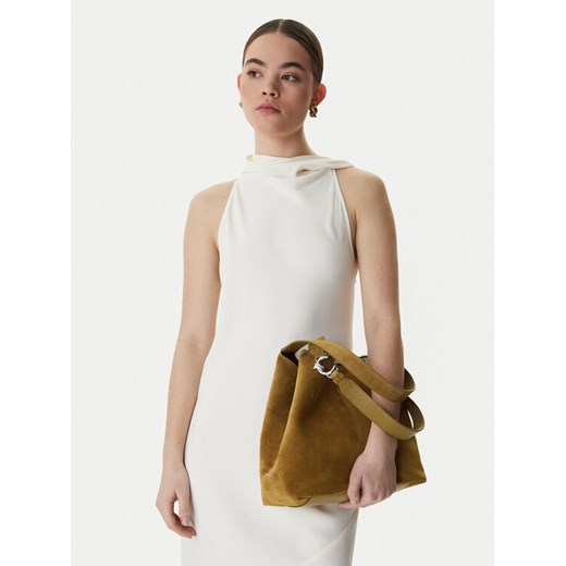 Torebka Coccinelle The Coccinelle C-Easy E1 THE 11 02 01 Khaki ze sklepu eobuwie.pl w kategorii Torby Shopper bag - zdjęcie 188071469